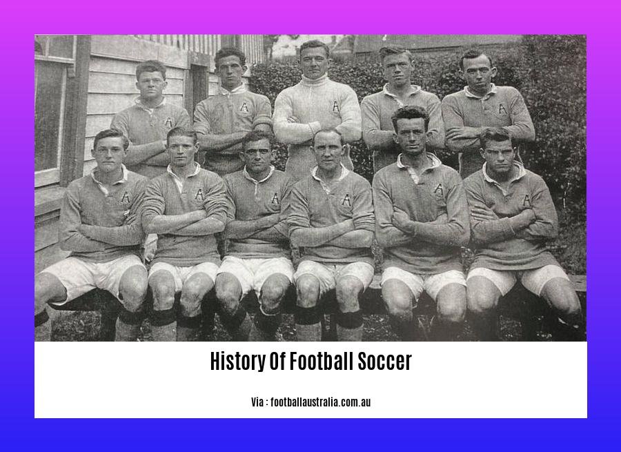 history of football soccer 2
