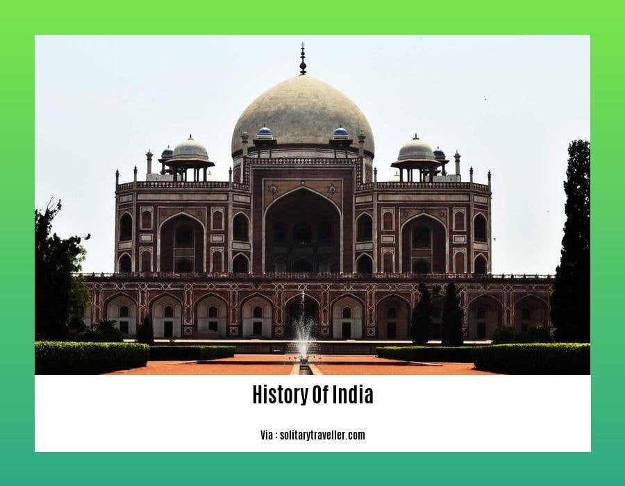 history of india