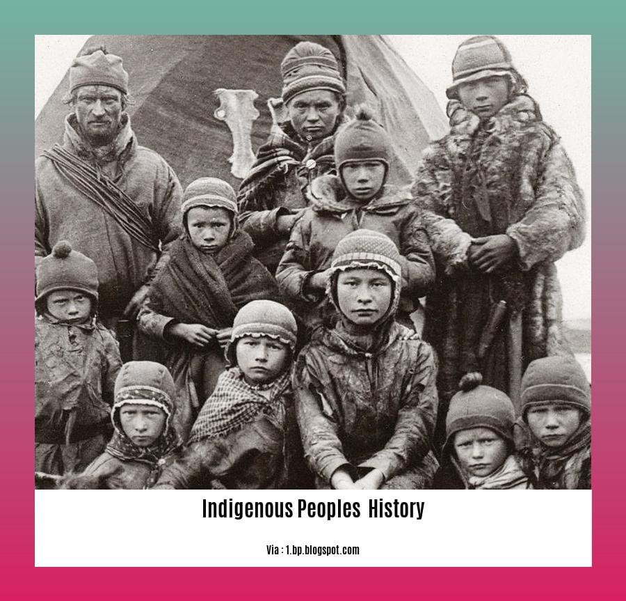 indigenous peoples  history