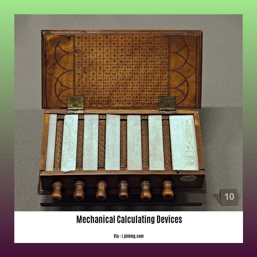  mechanical calculating devices