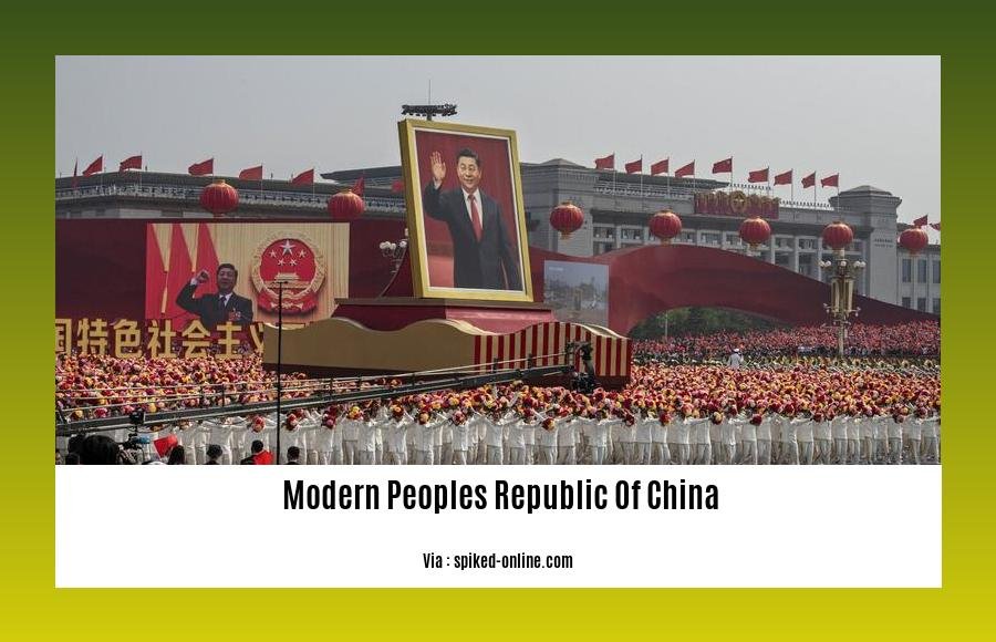  modern Peoples Republic of China