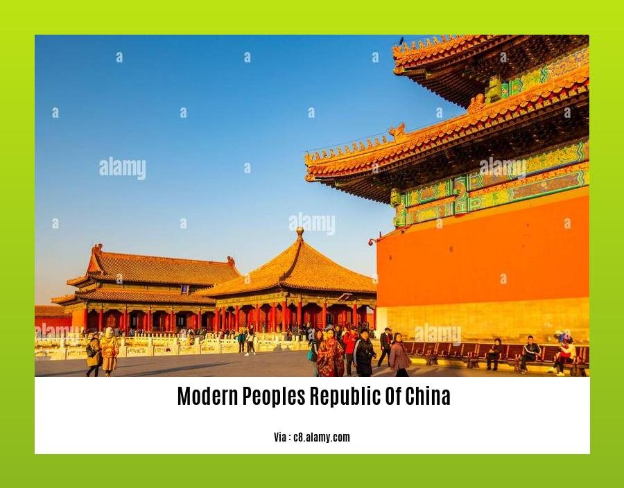  modern Peoples Republic of China