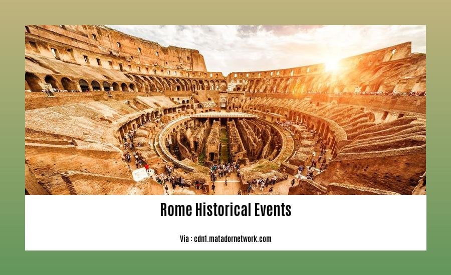 rome historical events
