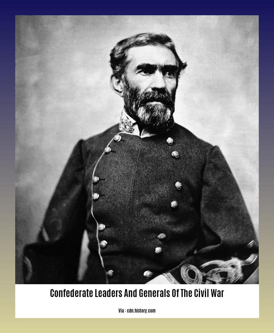 confederate leaders and generals of the civil war