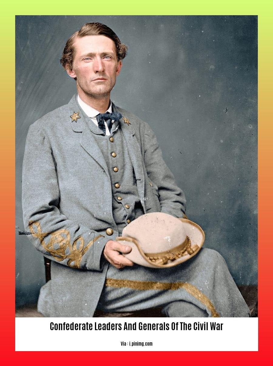 confederate leaders and generals of the civil war