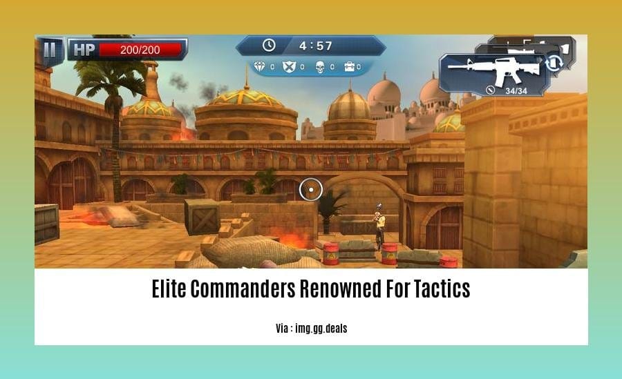 elite commanders renowned for tactics