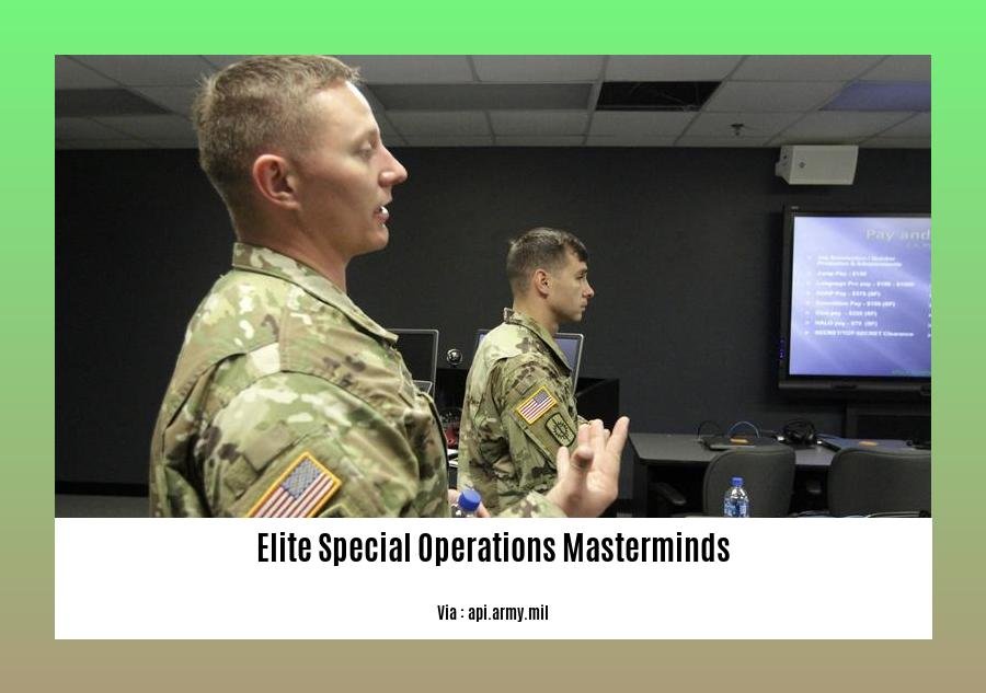 elite special operations masterminds