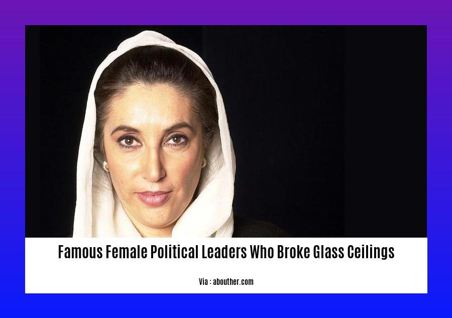famous female political leaders who broke glass ceilings 2