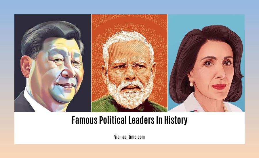 famous political leaders in history