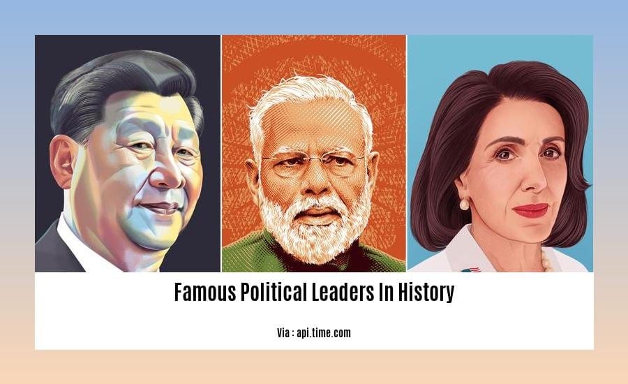 famous political leaders in history