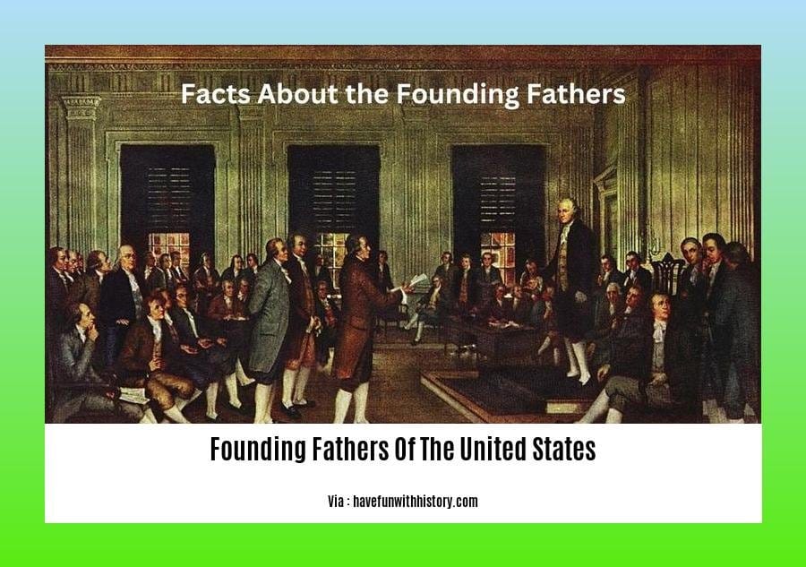 founding fathers of the united states