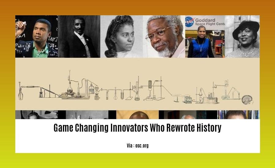 game changing innovators who rewrote history