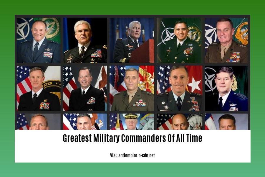 greatest military commanders of all time