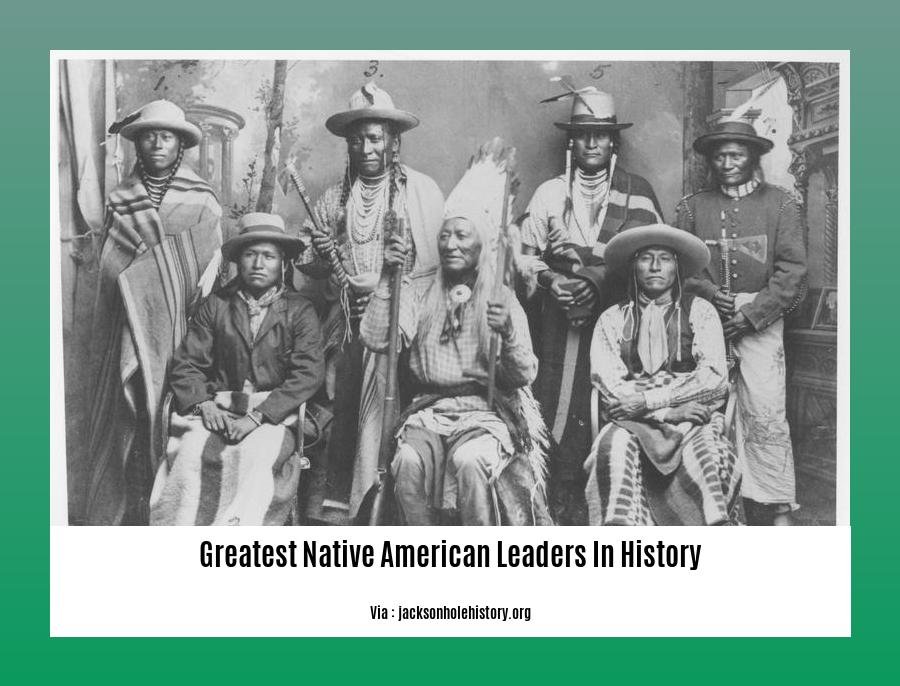 greatest native american leaders in history