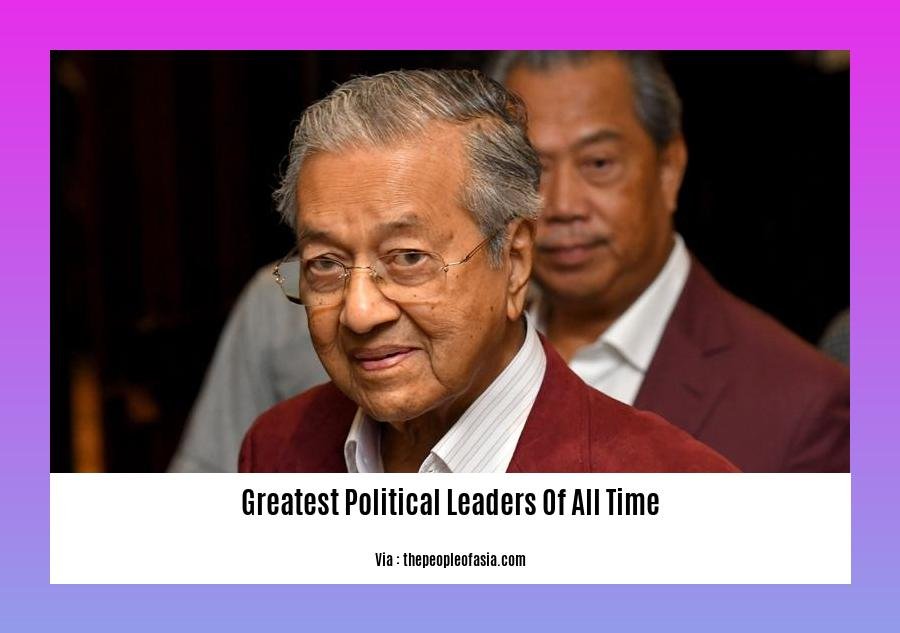 greatest political leaders of all time