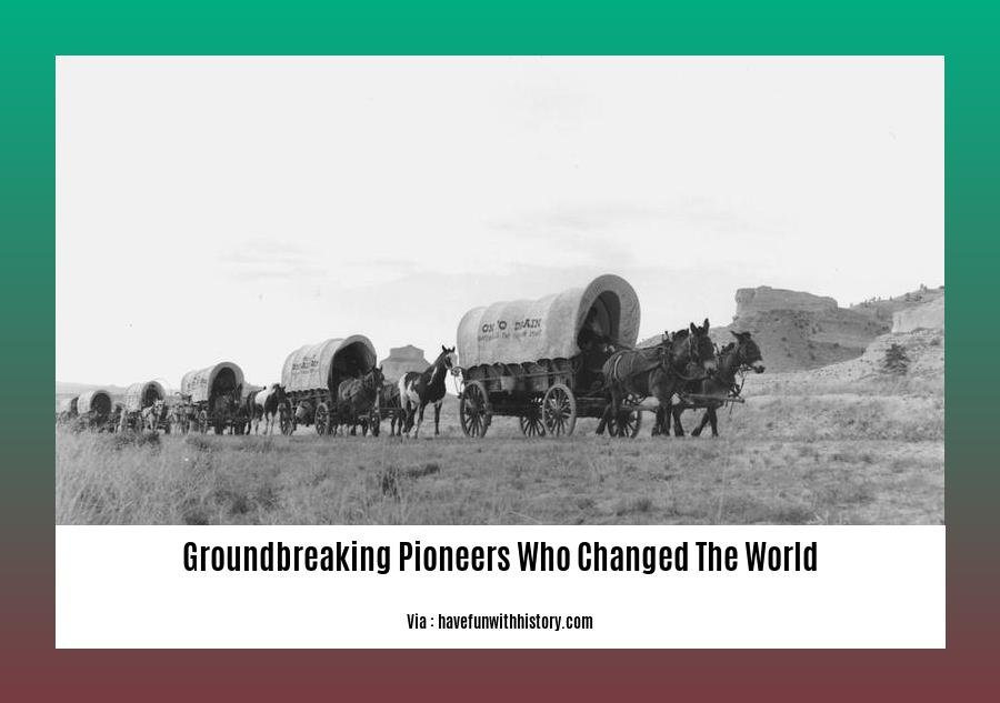 groundbreaking pioneers who changed the world 2