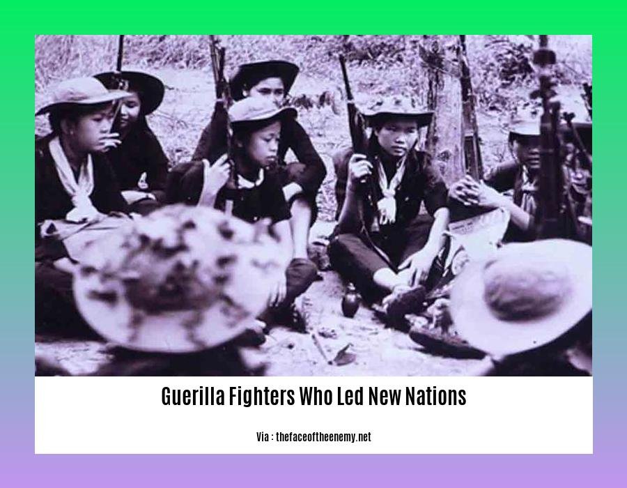 guerilla fighters who led new nations 2