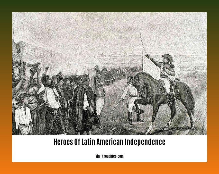 heroes of latin american independence