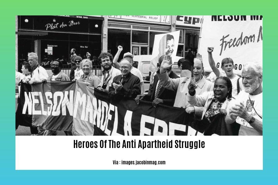 heroes of the anti apartheid struggle
