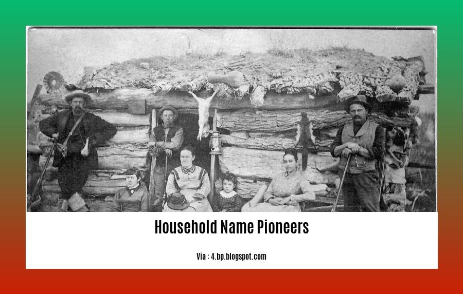 household name pioneers