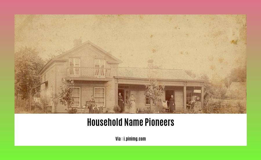 household name pioneers 2