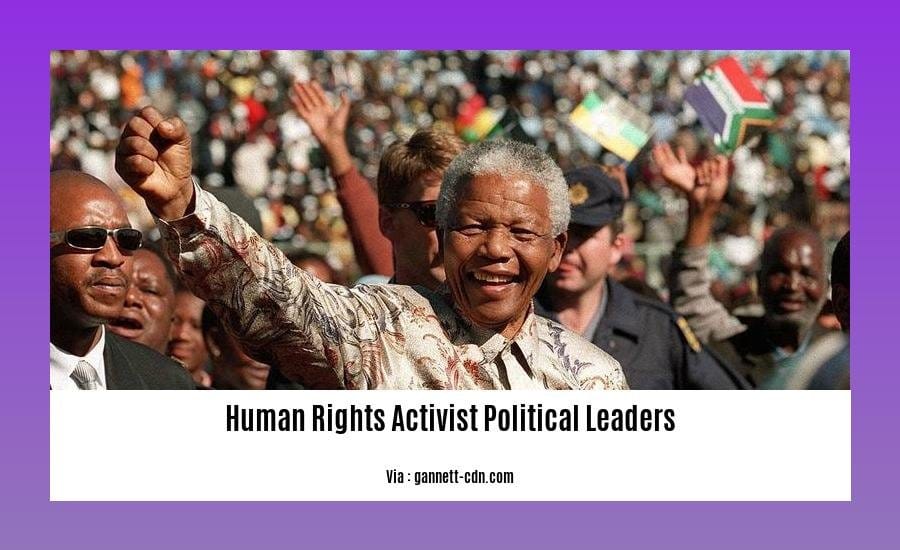 human rights activist political leaders