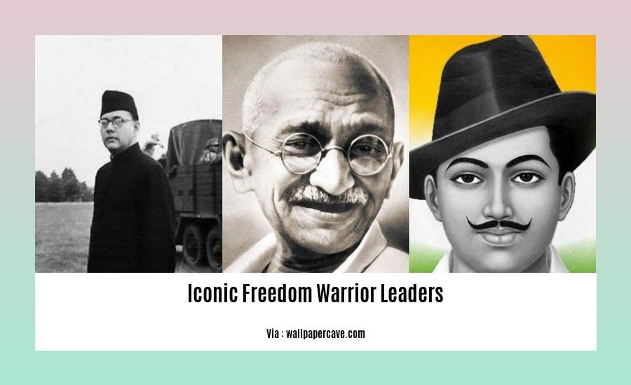 iconic freedom warrior leaders
