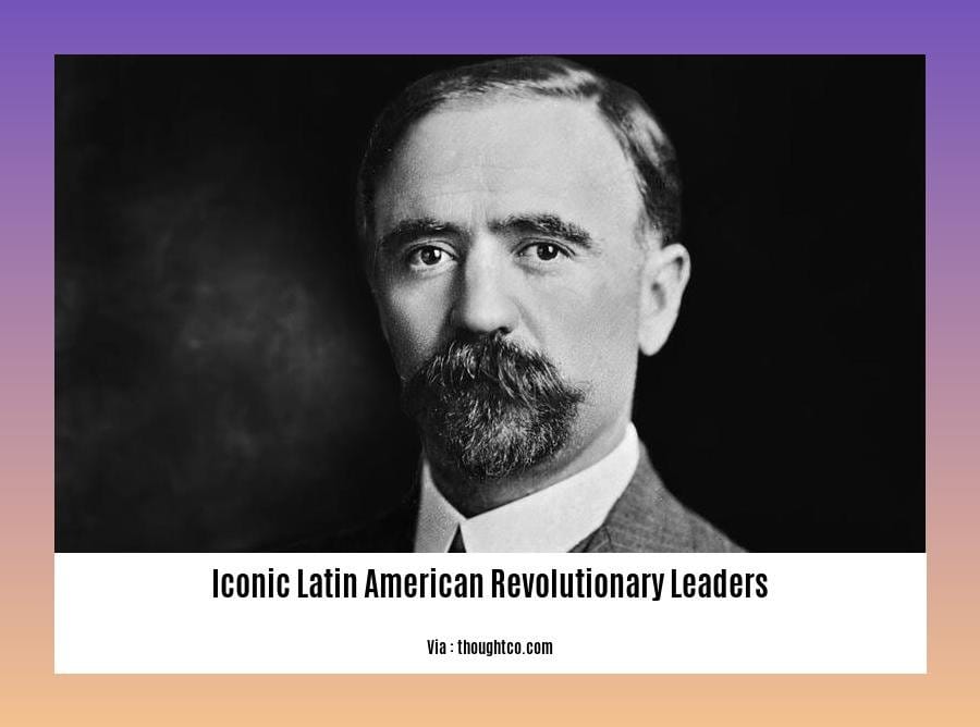 iconic latin american revolutionary leaders