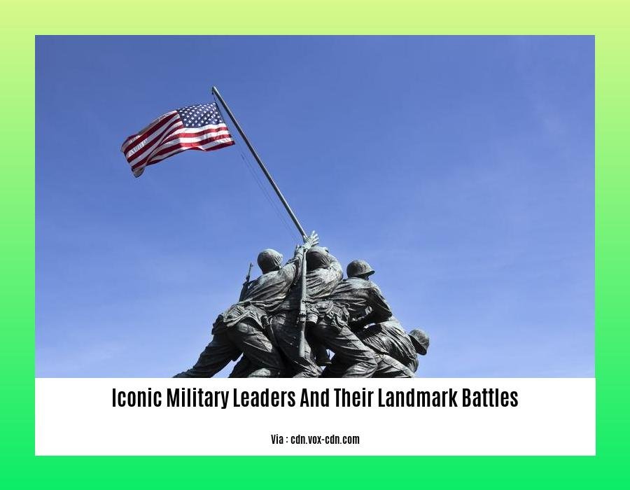 iconic military leaders and their landmark battles 2