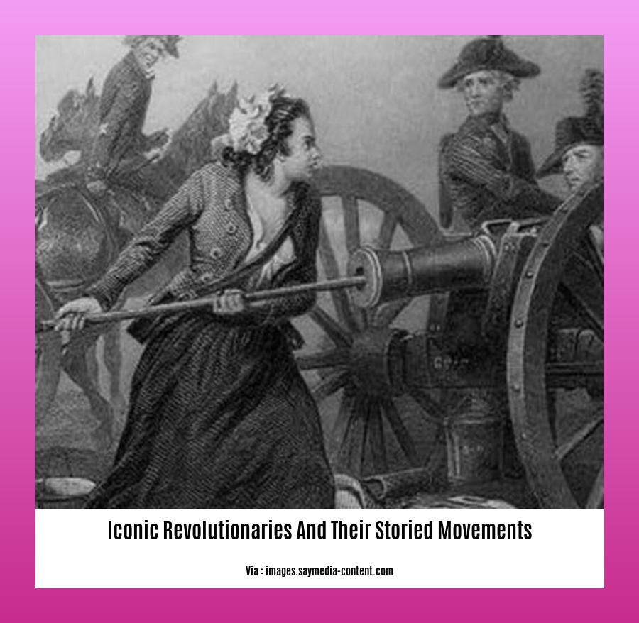 iconic revolutionaries and their storied movements 2