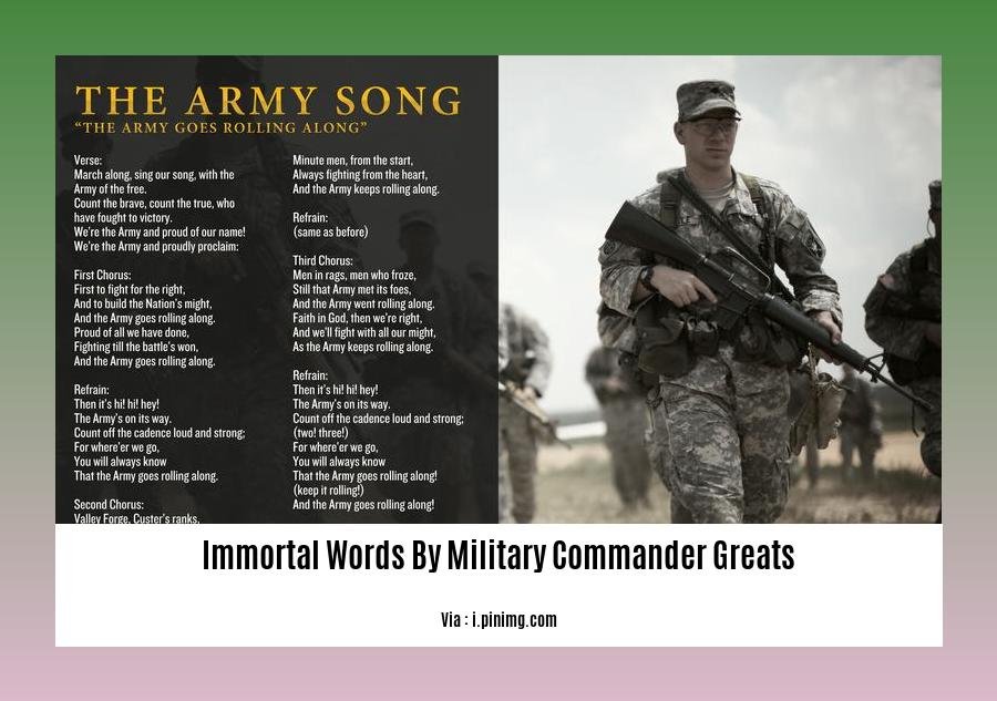 immortal words by military commander greats 2