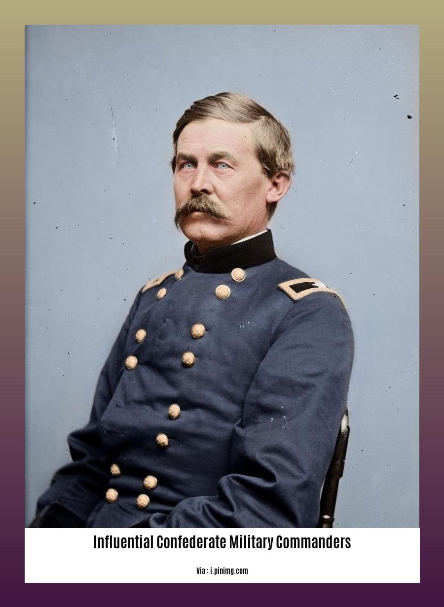 influential confederate military commanders