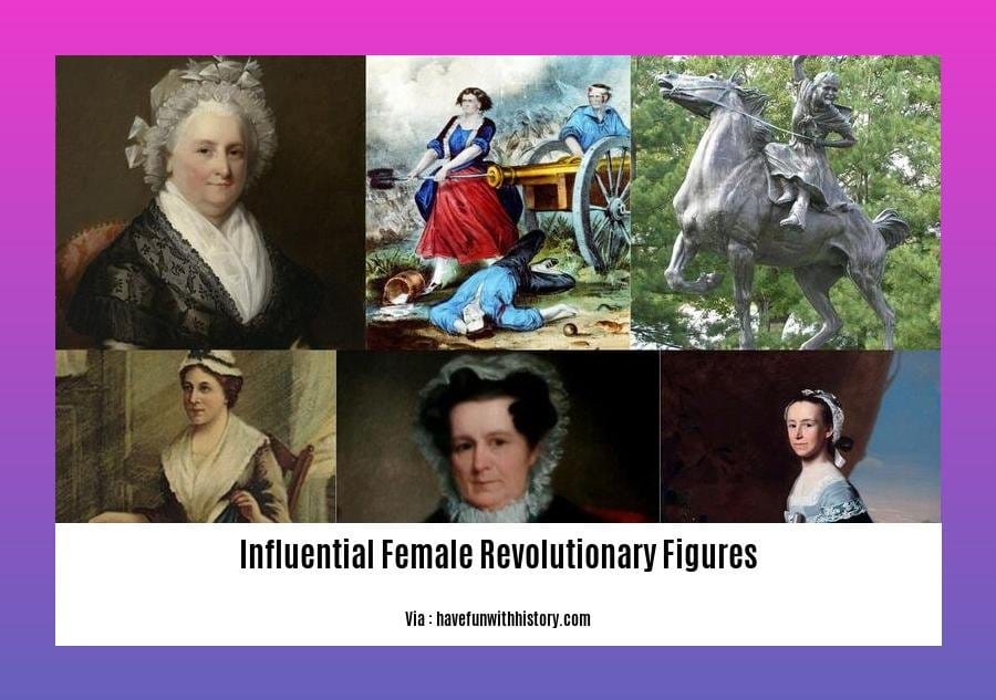influential female revolutionary figures