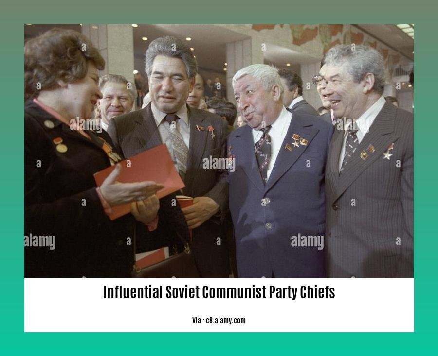 influential soviet communist party chiefs