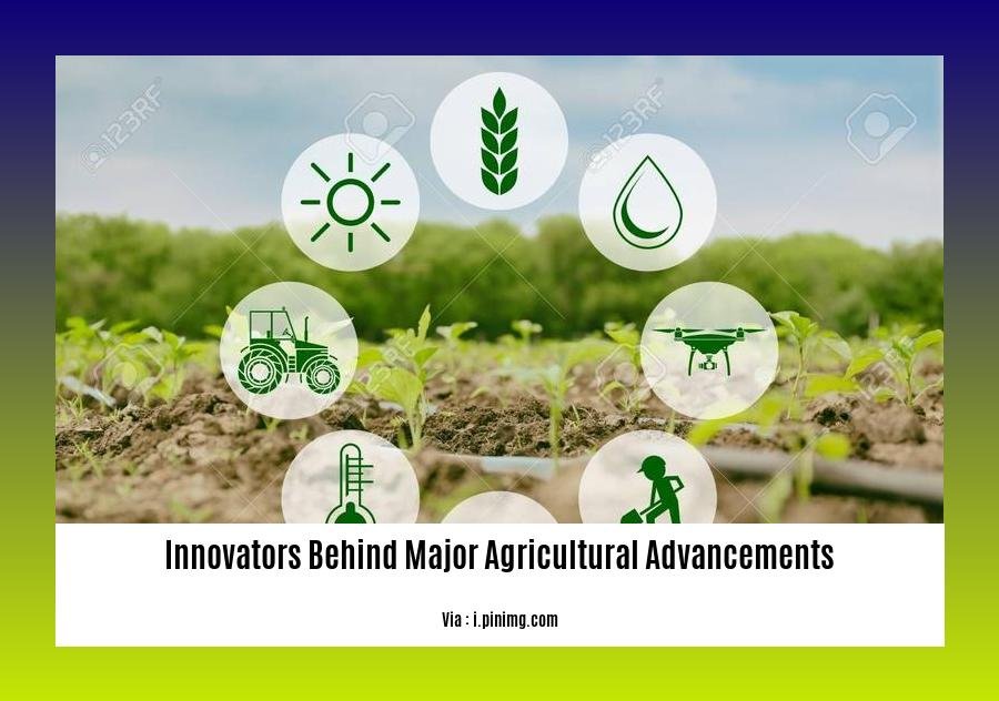 innovators behind major agricultural advancements 2