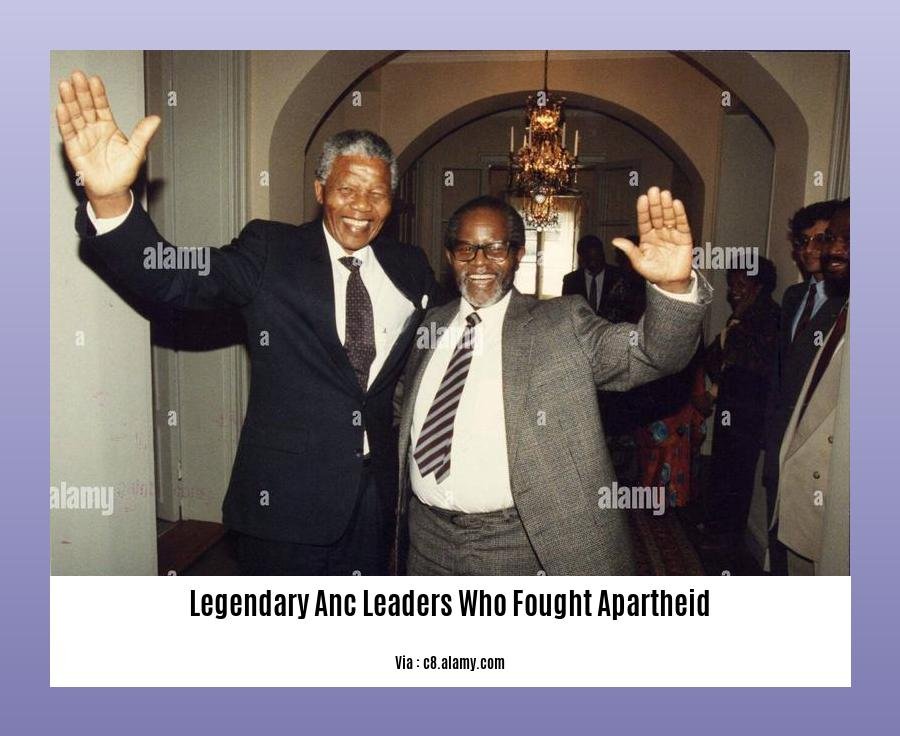 legendary anc leaders who fought apartheid