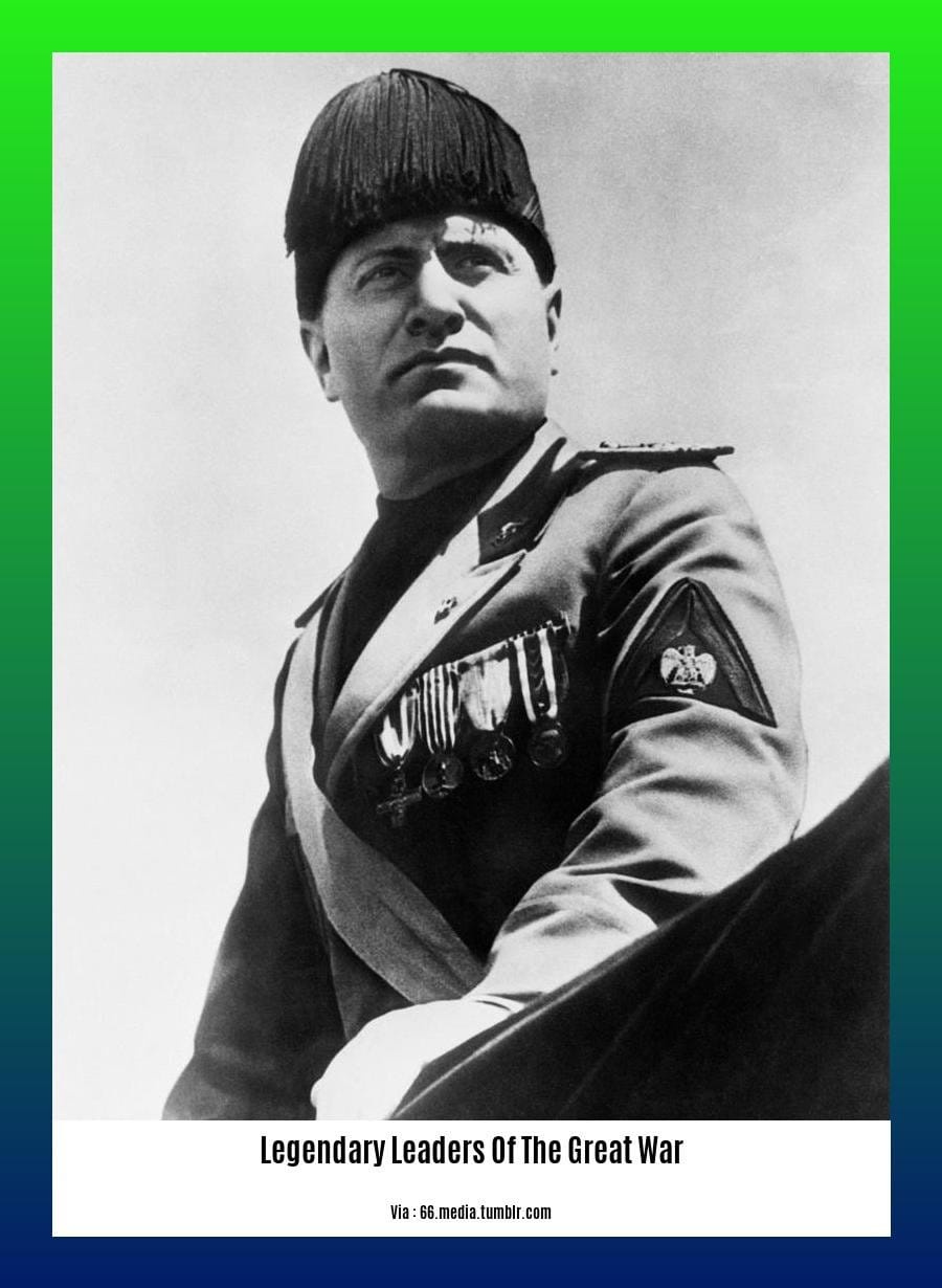 legendary leaders of the great war