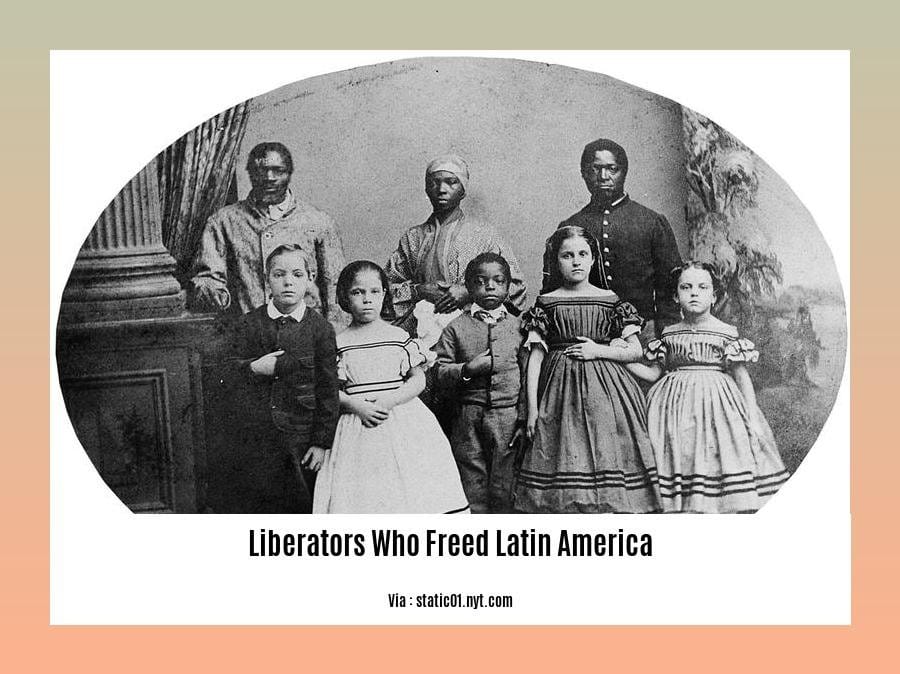 liberators who freed latin america
