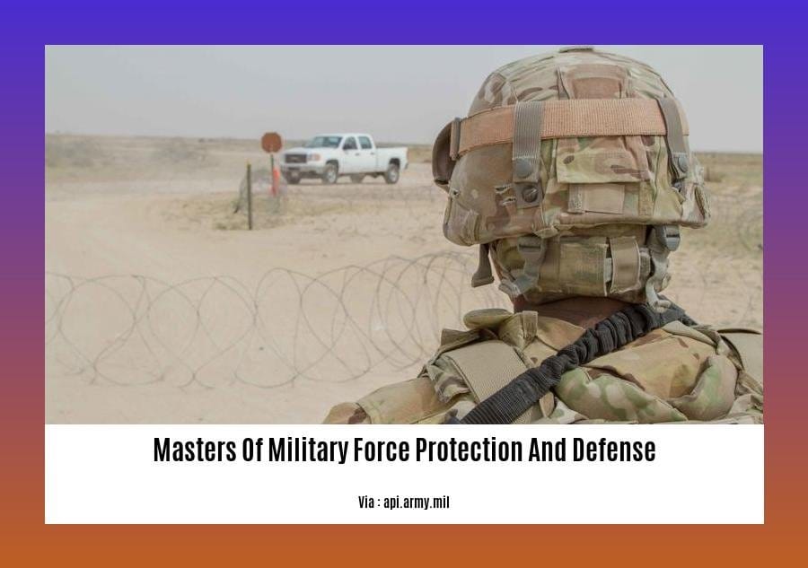 masters of military force protection and defense