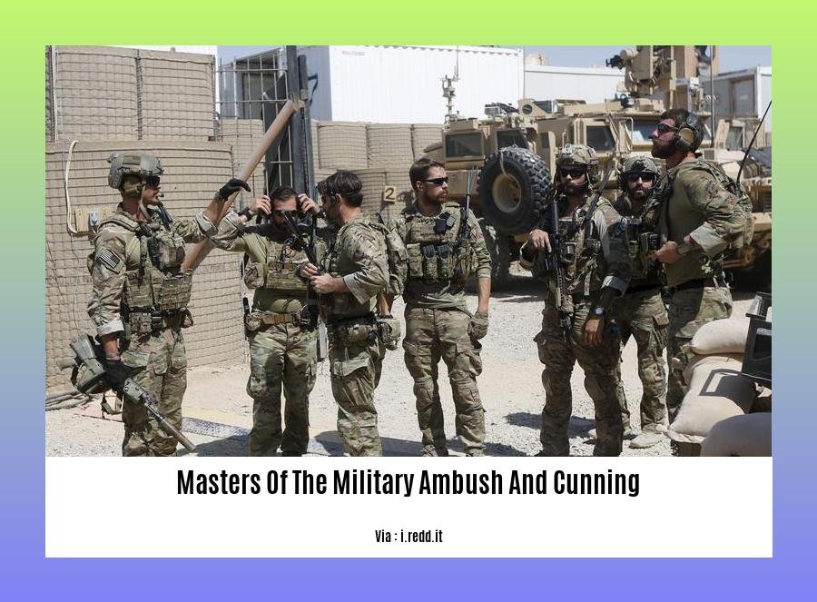 masters of the military ambush and cunning 2