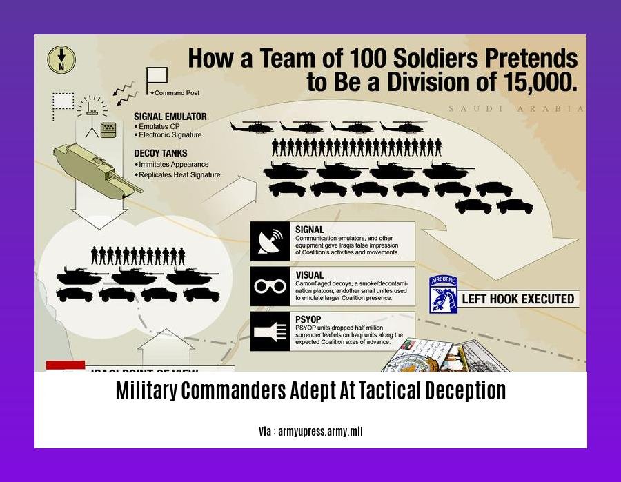 military commanders adept at tactical deception 2