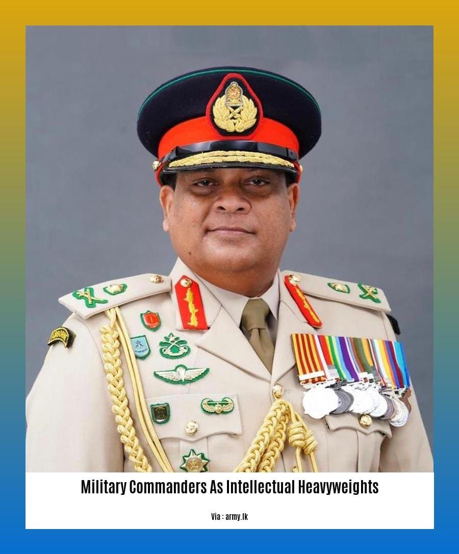 military commanders as intellectual heavyweights
