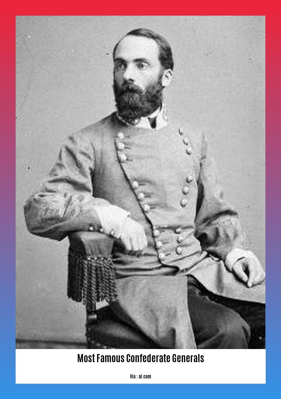 most famous confederate generals