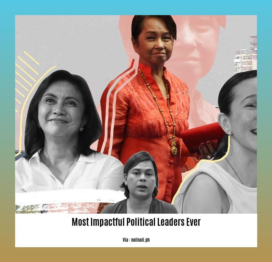 most impactful political leaders ever