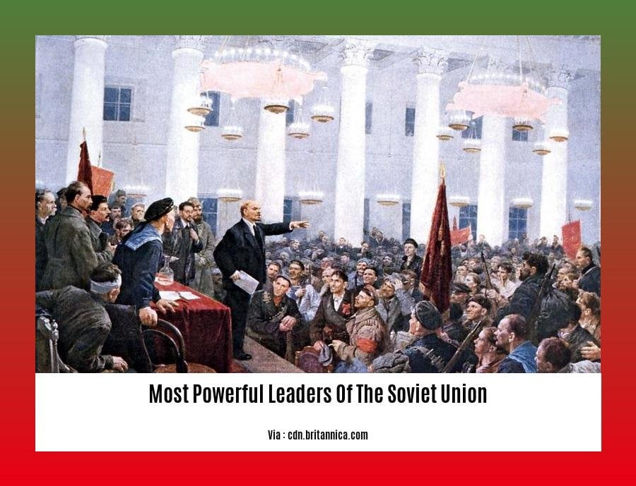 most powerful leaders of the soviet union