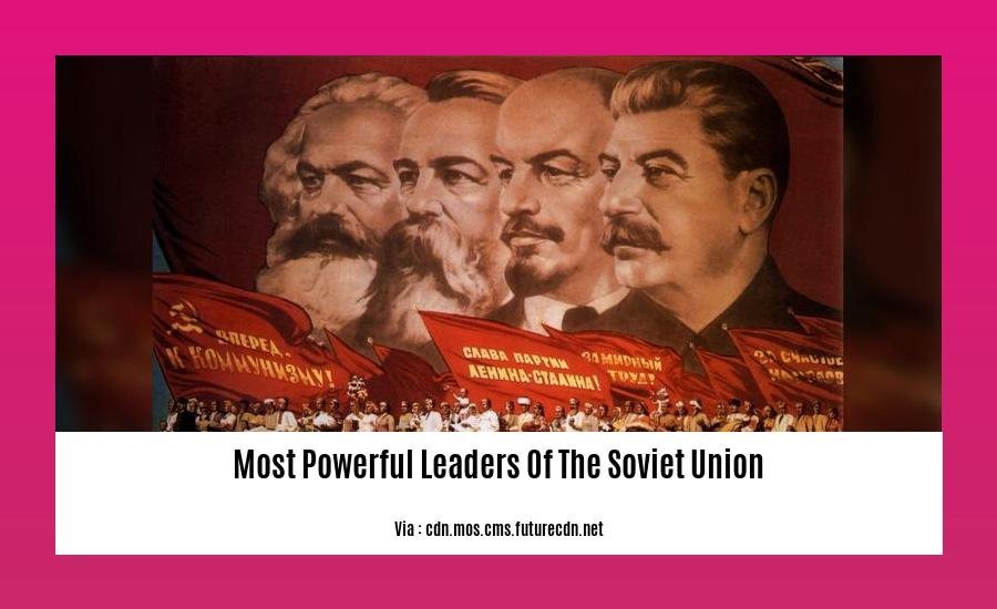 most powerful leaders of the soviet union