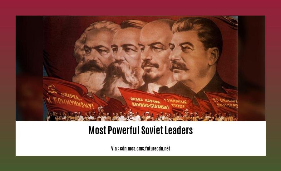 most powerful soviet leaders