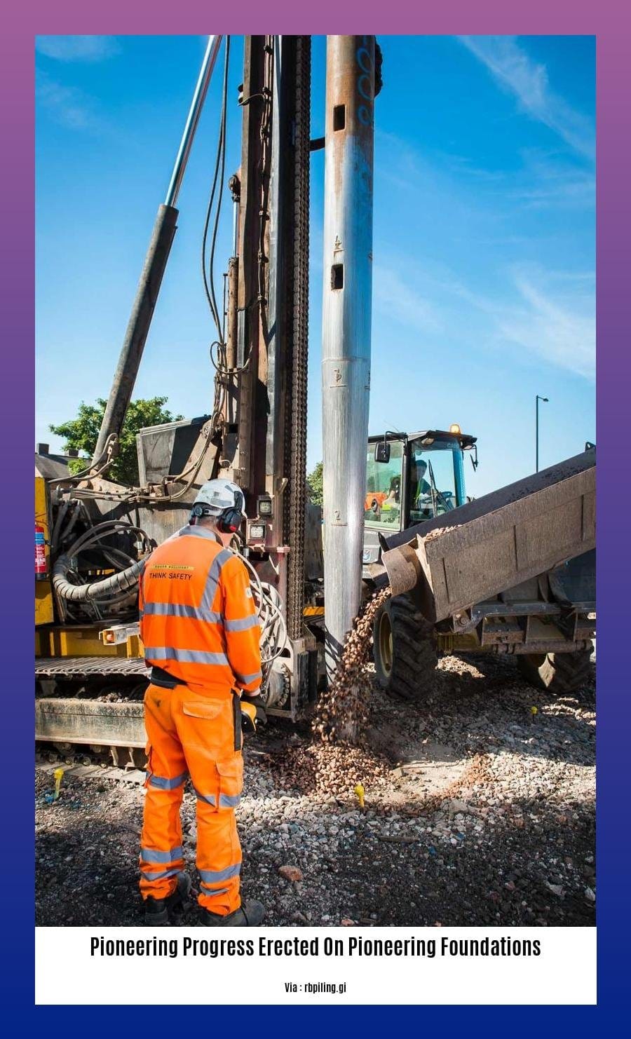 pioneering progress erected on pioneering foundations