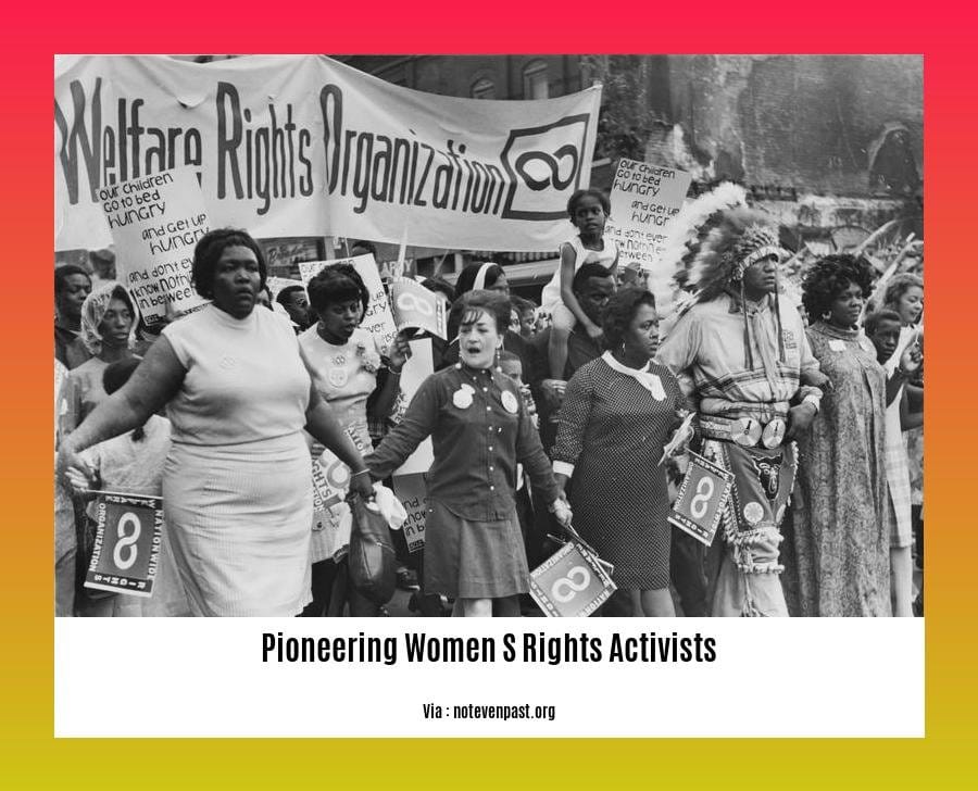 pioneering women s rights activists