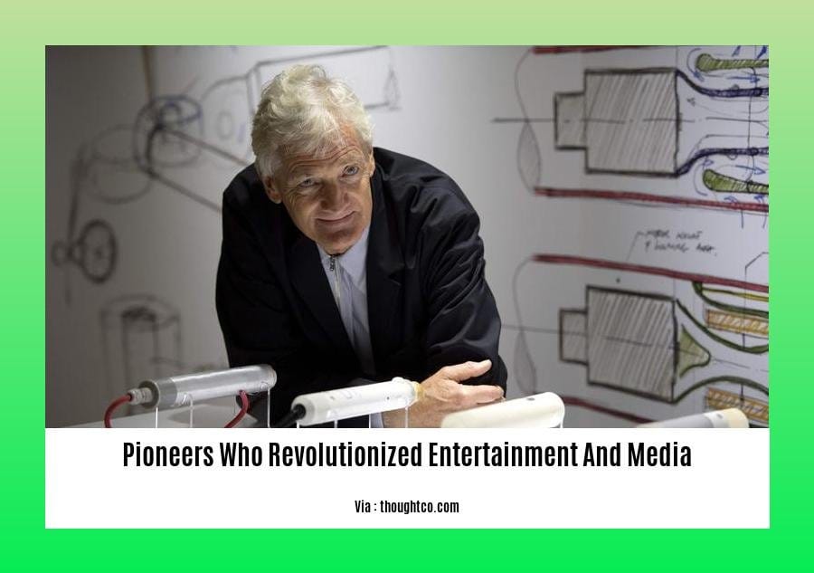 pioneers who revolutionized entertainment and media